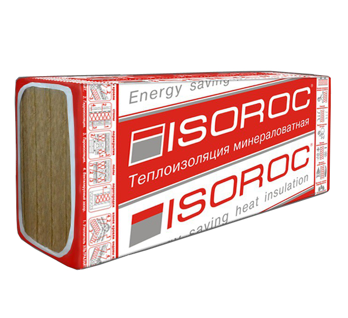 Утеплитель ISOROC П-75 1000х600х50 мм