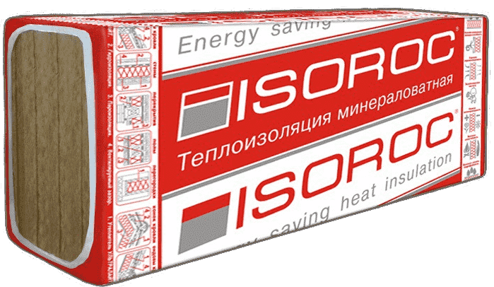Утеплитель ISOROC Изоруф 1000х600х110 мм